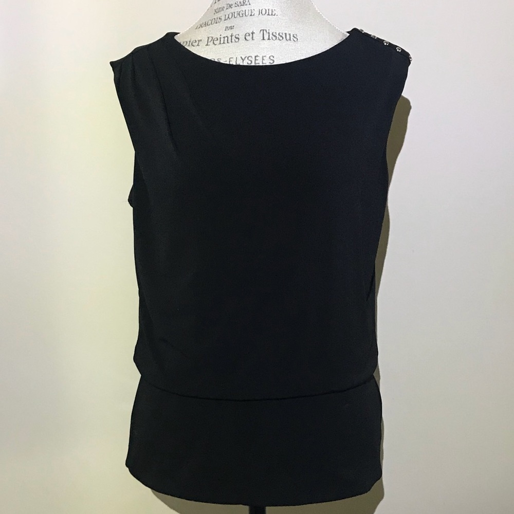 White House Black Market Black Tank (EUC)